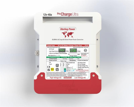 Sterling Power Pro Charge Ultra PLUS 12V, 60A Battery Charger